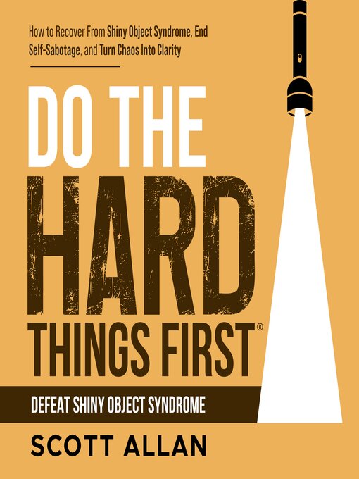 Cover image for Do the Hard Things First